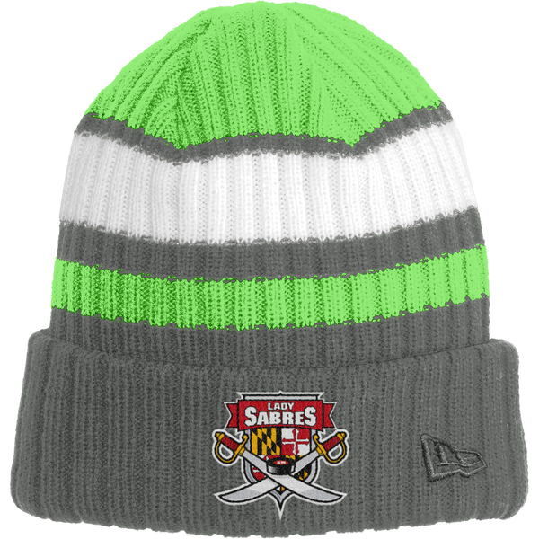 SOMD Lady Sabres New Era Ribbed Tailgate Beanie