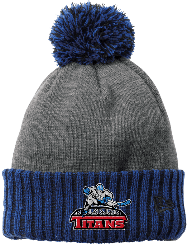 NJ Titans New Era Colorblock Cuffed Beanie