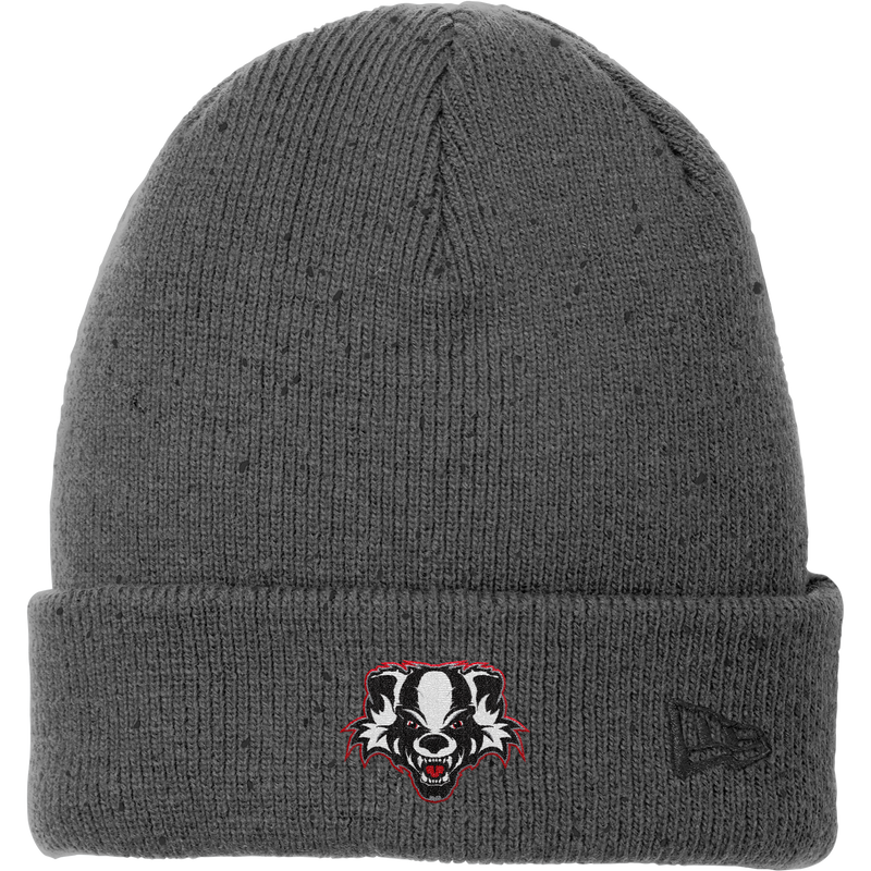 Scary Badgers New Era Speckled Beanie