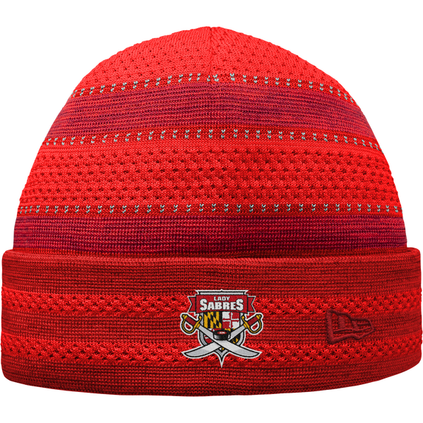 SOMD Lady Sabres New Era On-Field Knit Beanie
