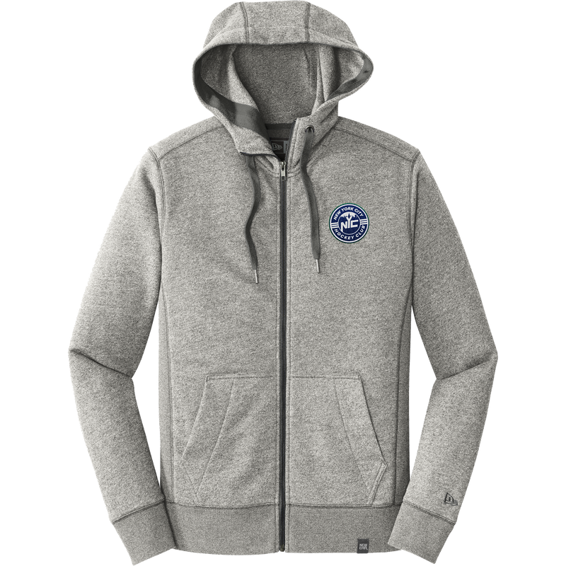 NYC Hockey Club New Era French Terry Full-Zip Hoodie