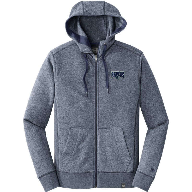 Kensington Valley Ravens New Era French Terry Full-Zip Hoodie