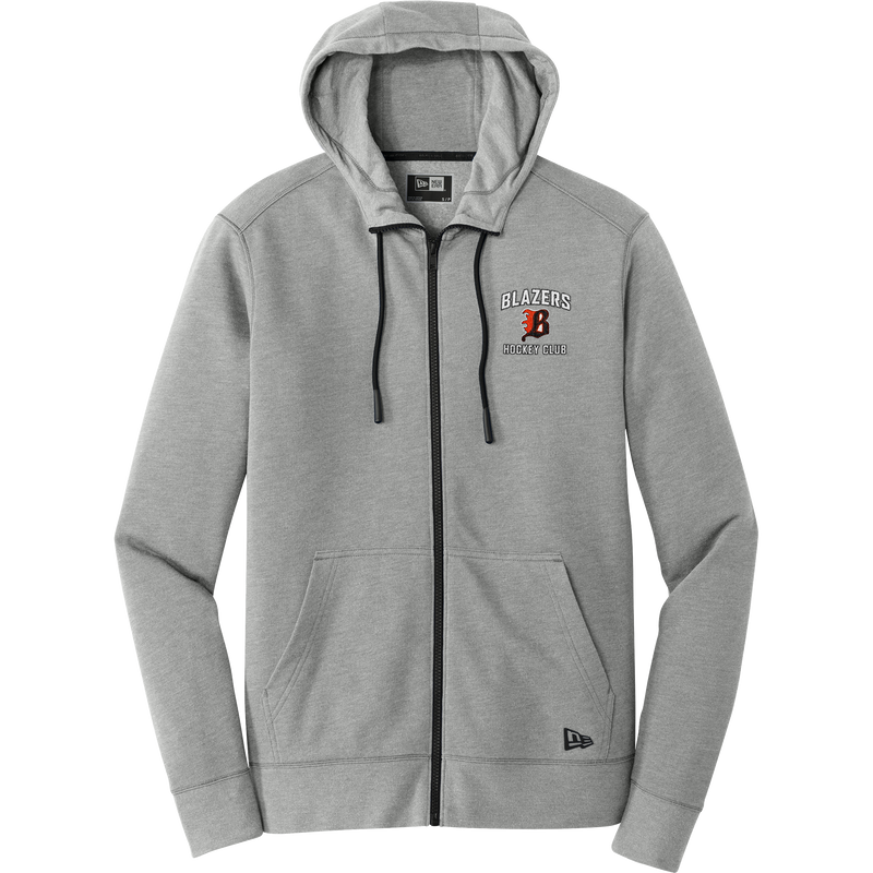 Philadelphia Blazers New Era Tri-Blend Fleece Full-Zip Hoodie