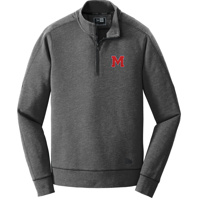 Mount St. Charles New Era Tri-Blend Fleece 1/4-Zip Pullover