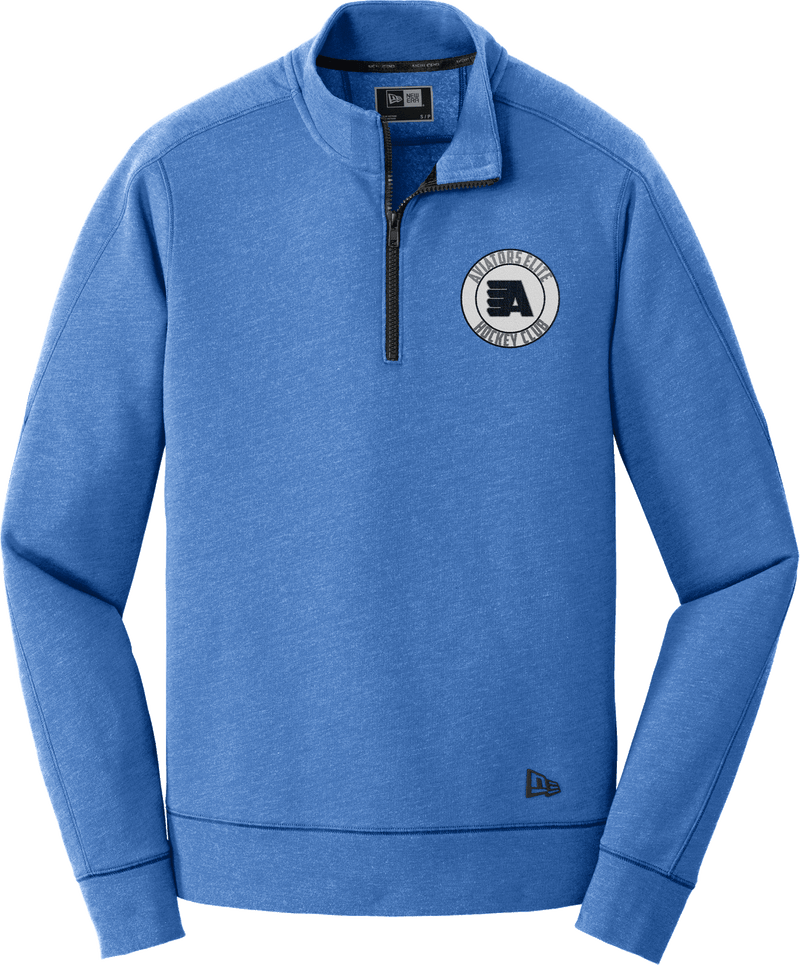 Aspen Aviators New Era Tri-Blend Fleece 1/4-Zip Pullover