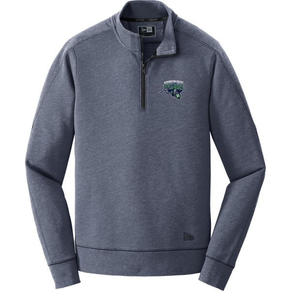 Kensington Valley Raiders New Era Tri-Blend Fleece 1/4-Zip Pullover