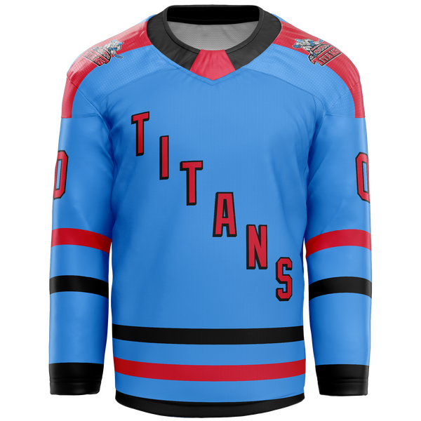 NJ Titans Tier 1 Youth Player Sublimated Jersey