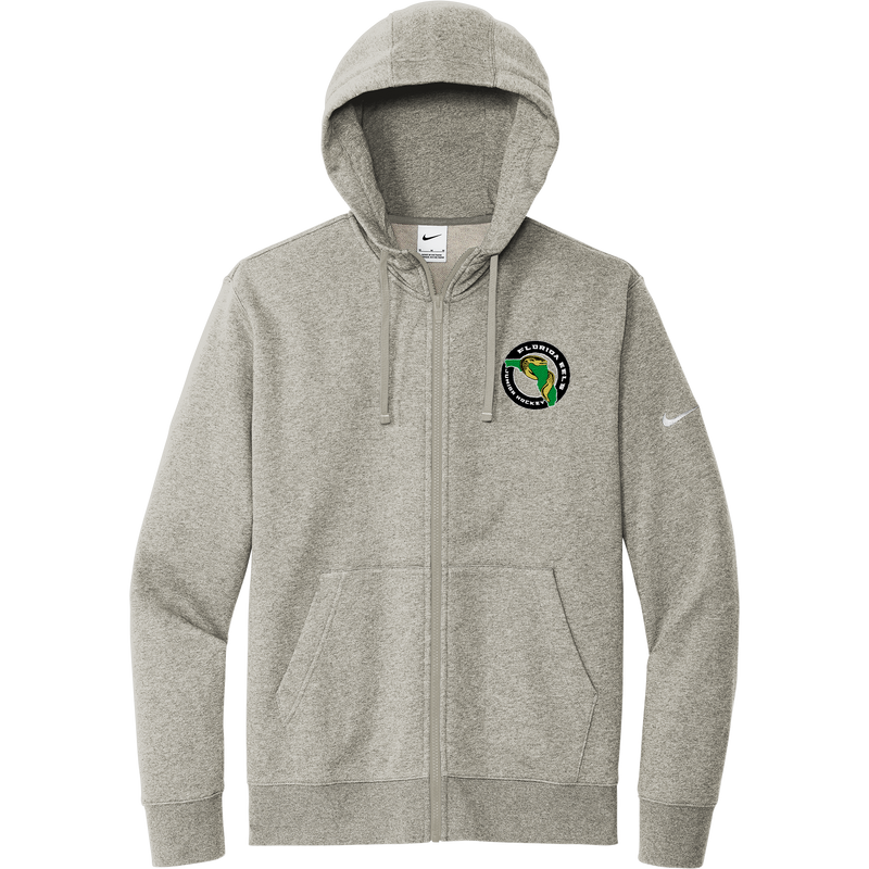 Florida Eels Nike Club Fleece Sleeve Swoosh Full-Zip Hoodie