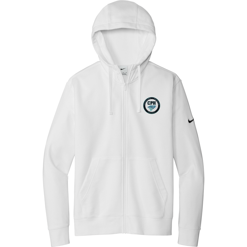 Carolina Premier Hockey Nike Club Fleece Sleeve Swoosh Full-Zip Hoodie