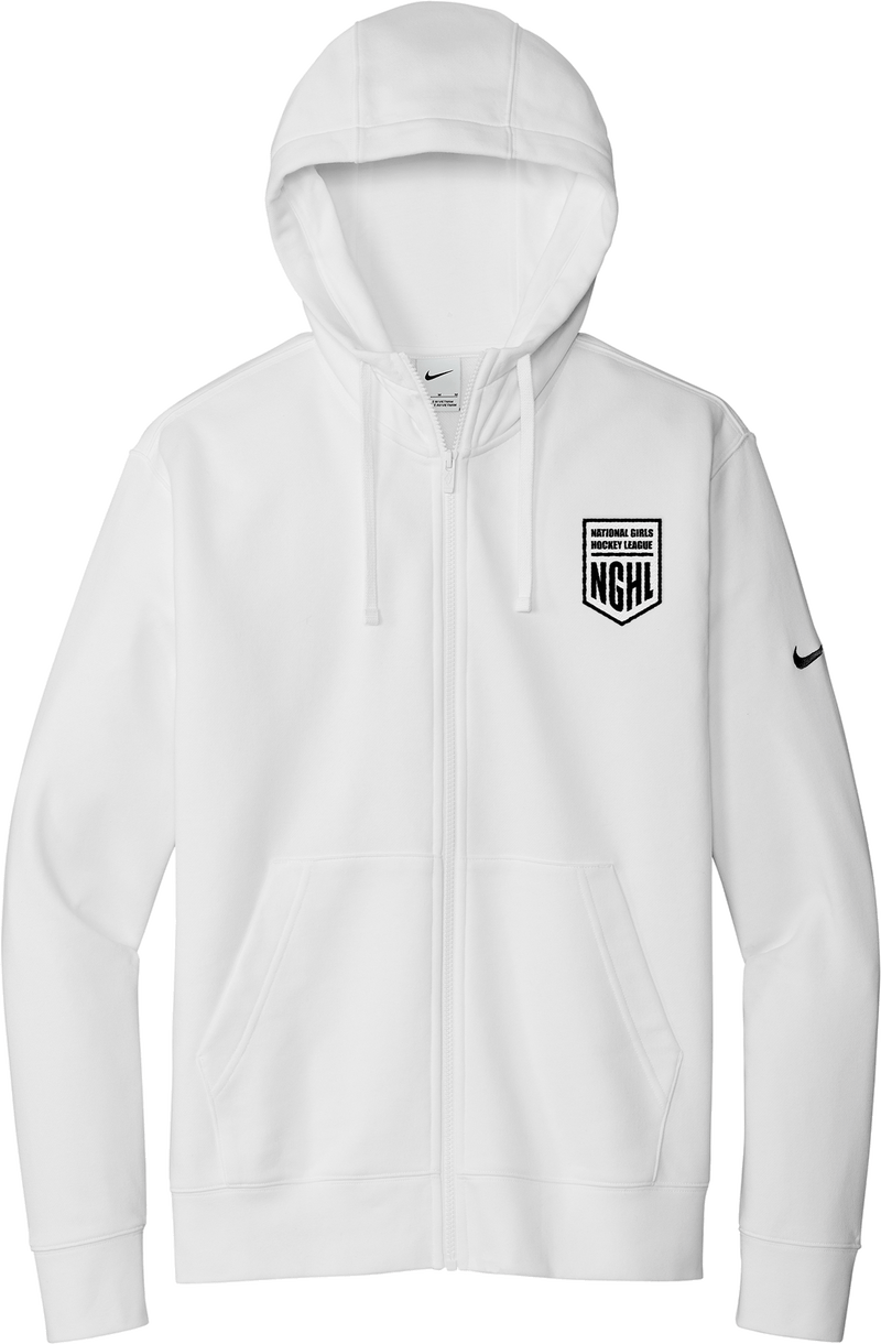 NGHL Nike Club Fleece Sleeve Swoosh Full-Zip Hoodie