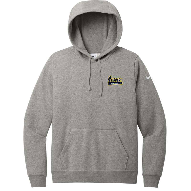 CT Clippers Nike Women's Club Fleece Sleeve Swoosh Pullover Hoodie