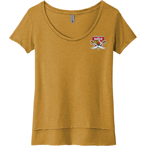 SOMD Lady Sabres Womens Festival Scoop Neck Tee (D1822-LC)