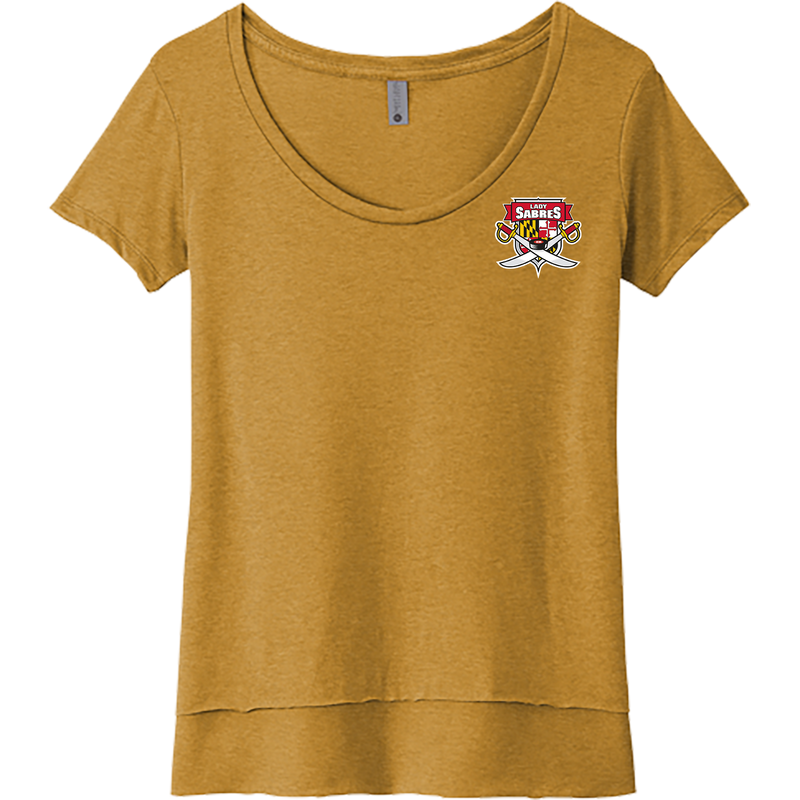 SOMD Lady Sabres Womens Festival Scoop Neck Tee