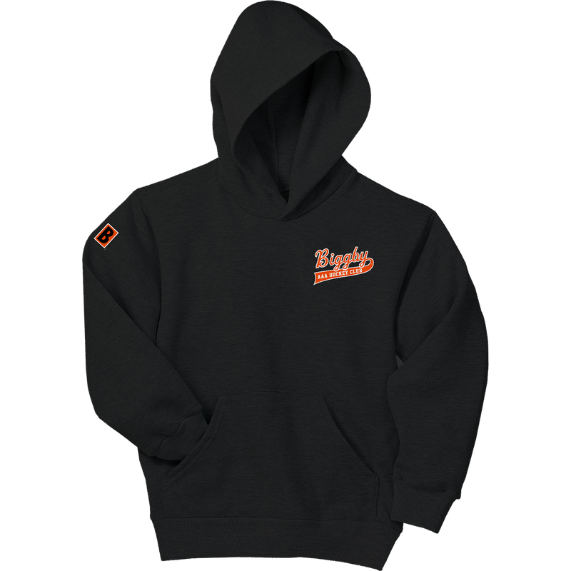 Biggby Coffee AAA Youth EcoSmart Pullover Hooded Sweatshirt