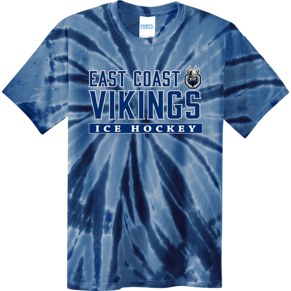 East Coast Vikings (Mens) Youth Tie-Dye Tee