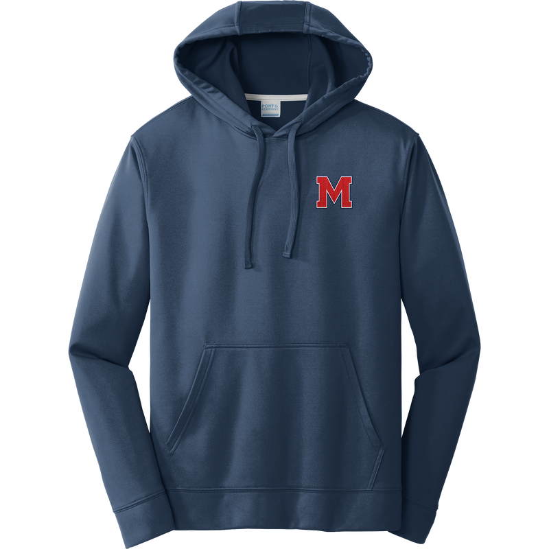 Mount St. Charles Performance Fleece Pullover Hooded Sweatshirt