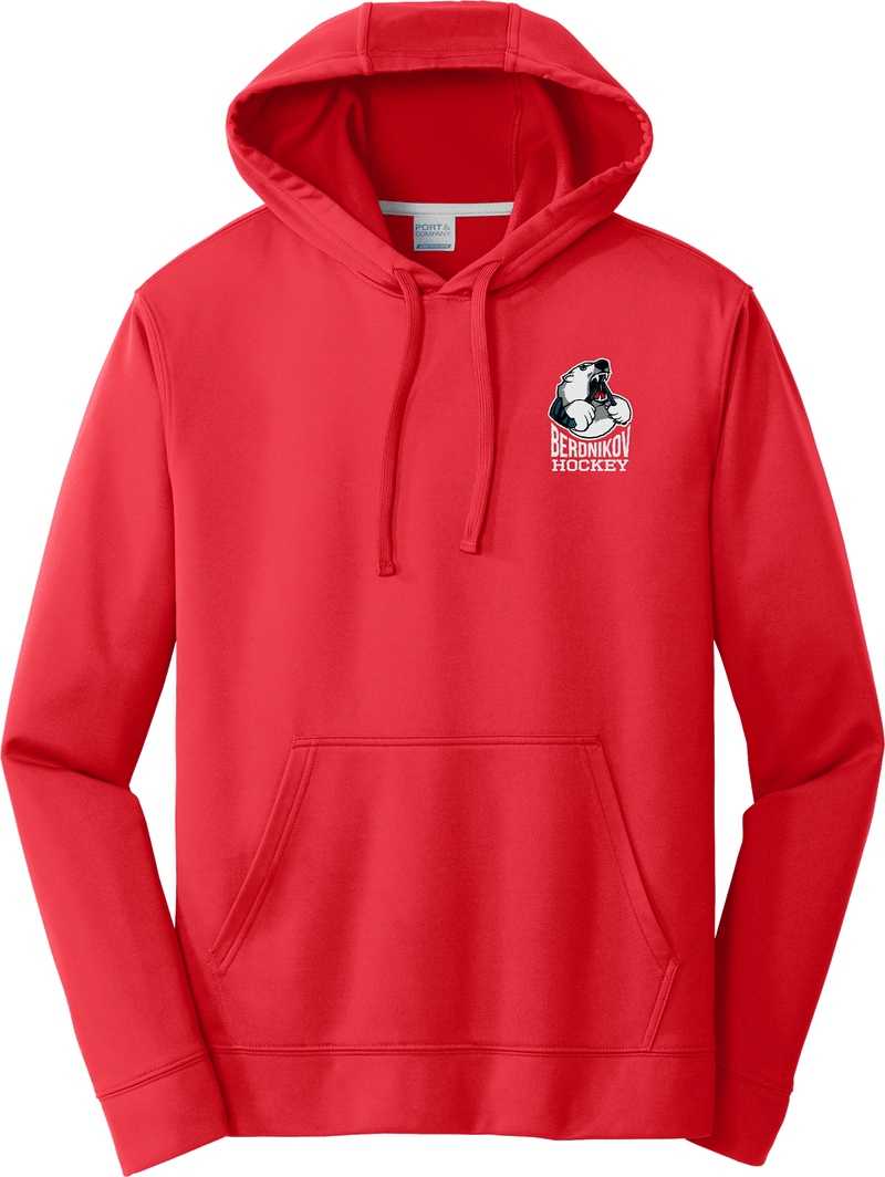 Berdnikov Bears Performance Fleece Pullover Hooded Sweatshirt