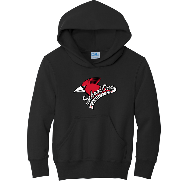 School One Elementary Youth Core Fleece Pullover Hooded Sweatshirt
