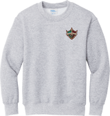 Delaware Ducks Youth Core Fleece Crewneck Sweatshirt