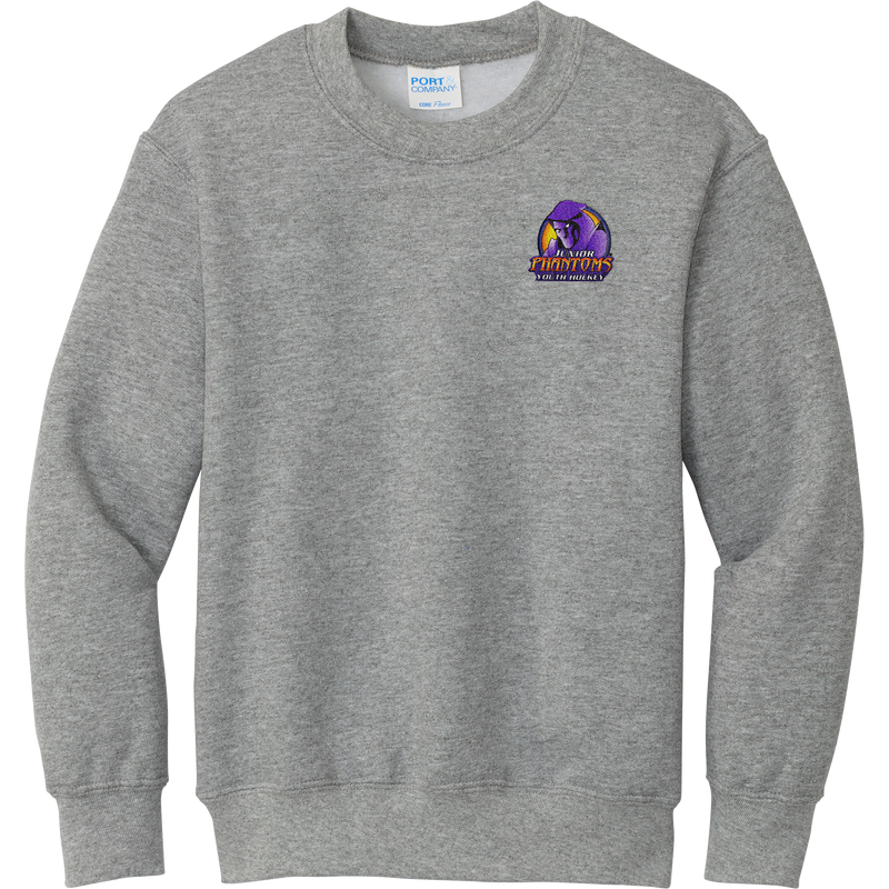 Jr. Phantoms Youth Core Fleece Crewneck Sweatshirt