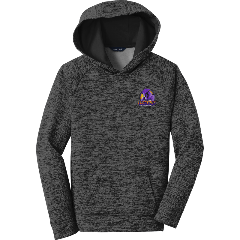 Jr. Phantoms Youth PosiCharge Electric Heather Fleece Hooded Pullover