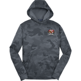 SOMD Sabres Youth Sport-Wick CamoHex Fleece Hooded Pullover