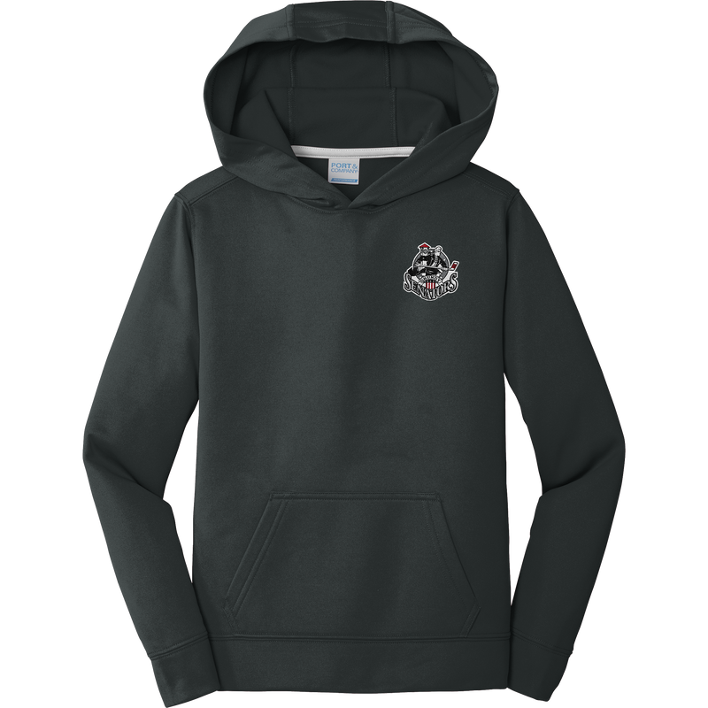 Grundy Senators Youth Performance Fleece Pullover Hooded Sweatshirt