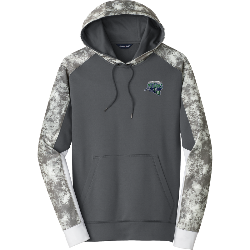 Kensington Valley Raiders Sport-Wick Mineral Freeze Fleece Colorblock Hooded Pullover