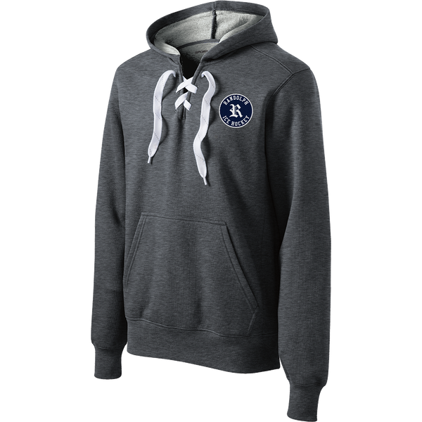 Randolph Hockey Lace Up Pullover Hooded Sweatshirt