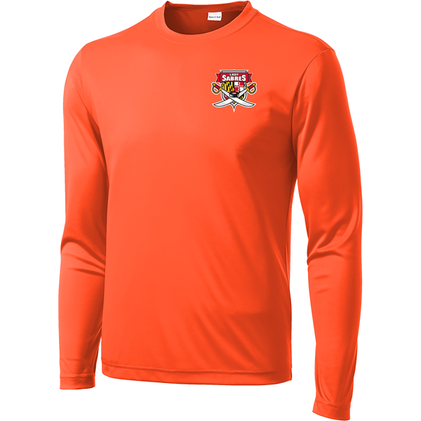 SOMD Lady Sabres Long Sleeve PosiCharge Competitor Tee