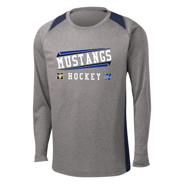 Marlboro-Holmdel Long Sleeve Heather Colorblock Contender Tee