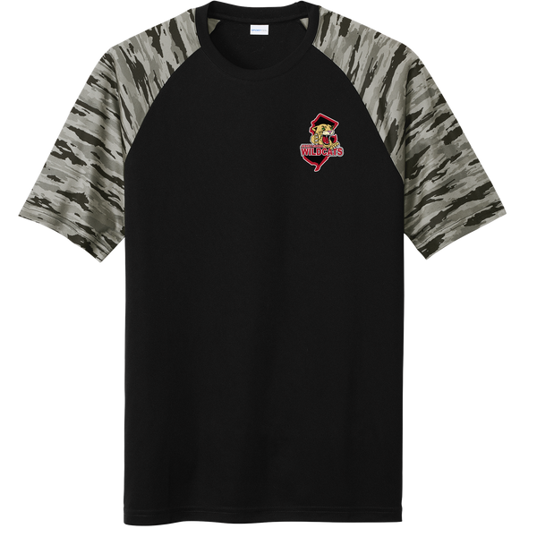 Jersey Shore Wildcats Drift Camo Colorblock Tee