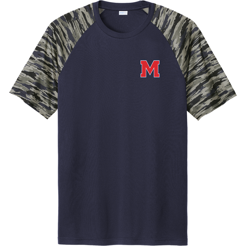Mount St. Charles Drift Camo Colorblock Tee