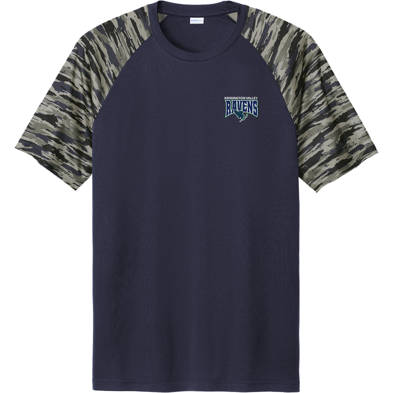 Kensington Valley Ravens Drift Camo Colorblock Tee