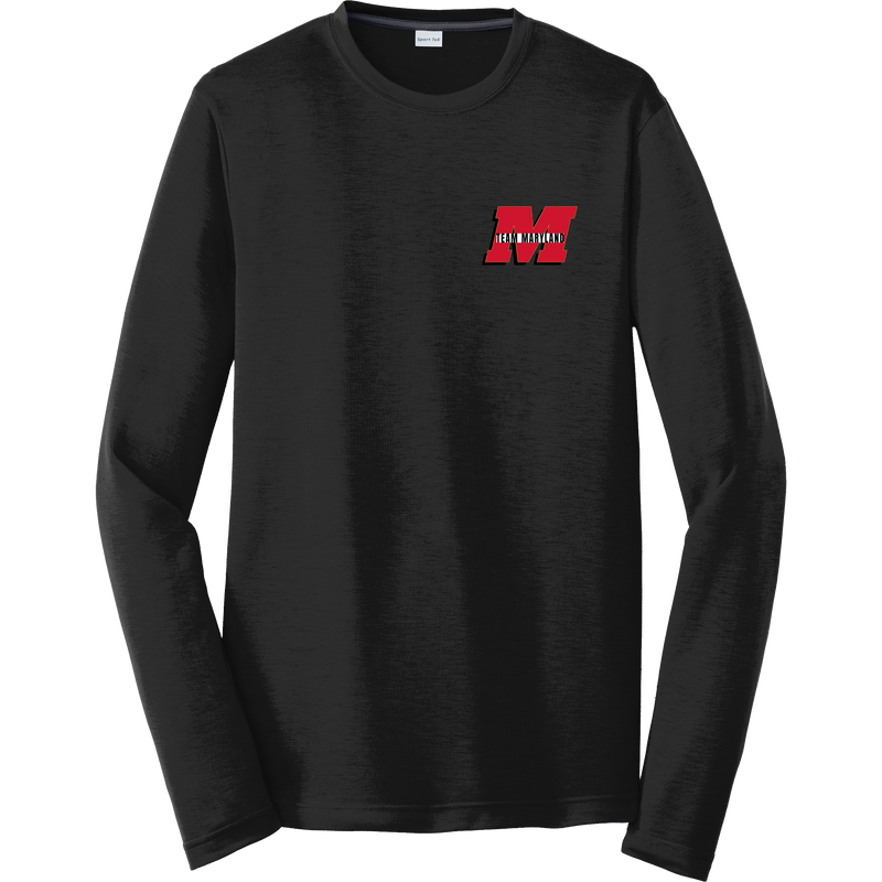 Team Maryland Long Sleeve PosiCharge Competitor Cotton Touch Tee