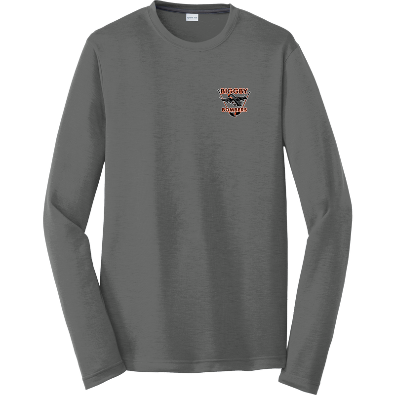 Biggby Bombers Long Sleeve PosiCharge Competitor Cotton Touch Tee
