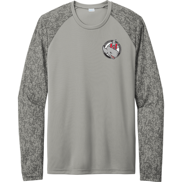 CT Whalers Tier 2 Long Sleeve Digi Camo Tee