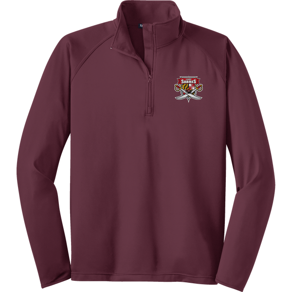 SOMD Lady Sabres Sport-Wick Stretch 1/4-Zip Pullover (E1783-LC)