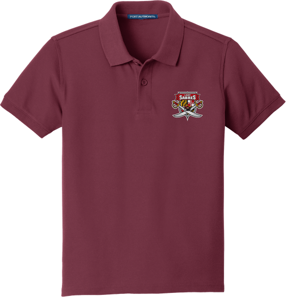 SOMD Lady Sabres Youth Core Classic Pique Polo