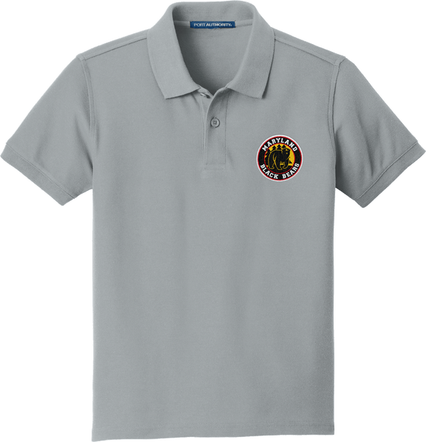 Maryland Black Bears Youth Core Classic Pique Polo