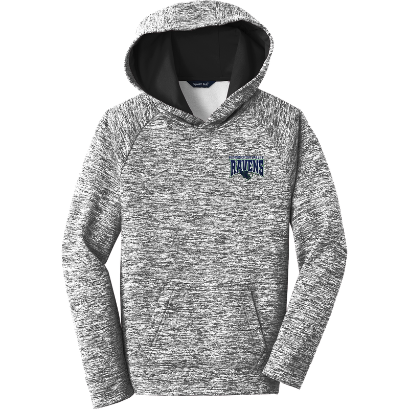 Kensington Valley Ravens Youth PosiCharge Electric Heather Fleece Hooded Pullover