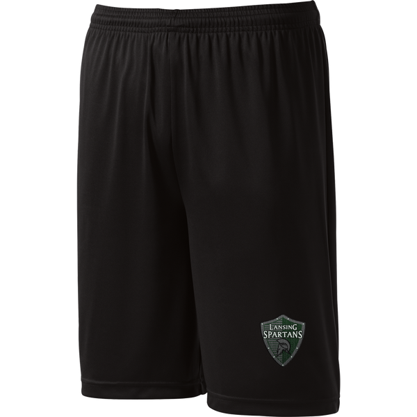 Lansing Spartans Youth PosiCharge Competitor Short