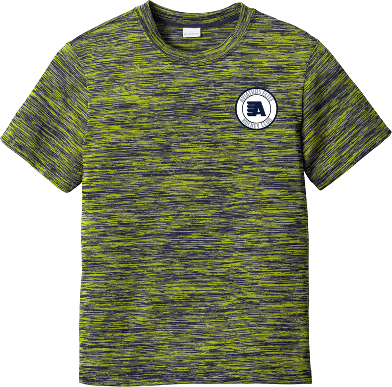 Aspen Aviators Youth PosiCharge Electric Heather Tee