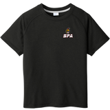 Seacoast Spartans (SPA) Youth PosiCharge Tri-Blend Wicking Raglan Tee