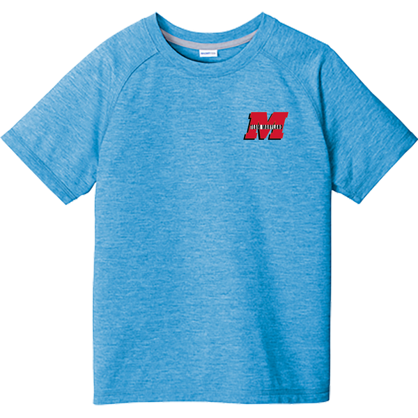 Team Maryland Youth PosiCharge  Tri-Blend Wicking Raglan Tee