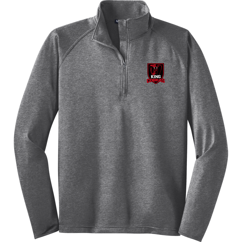 King Cobras Sport-Wick Stretch 1/4-Zip Pullover