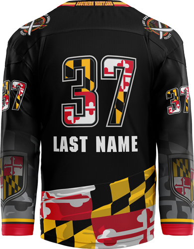 SOMD Lady Sabres Youth Player Sublimated Jersey